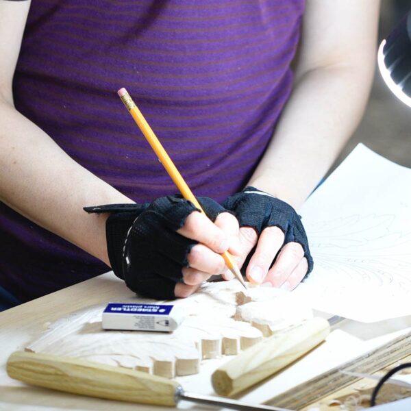 Traditional Fan & Shell Carving with Mary May April 7-11, 2025 - Image 8