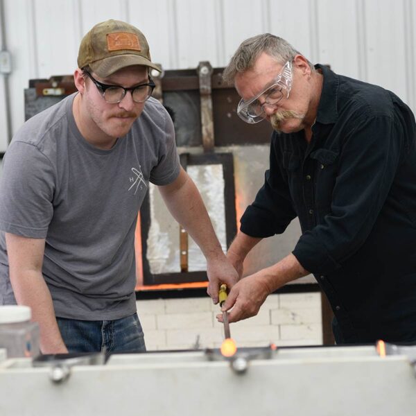 Glass Blowing Matriculation: Creating Vessels & Shapes from Molten Glass with Dave & Bryan Lee April 28-May 2, 2025 - Image 3