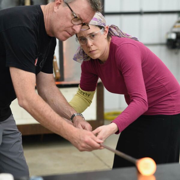 Glass Blowing Matriculation: Creating Vessels & Shapes from Molten Glass with Dave & Bryan Lee April 28-May 2, 2025 - Image 4