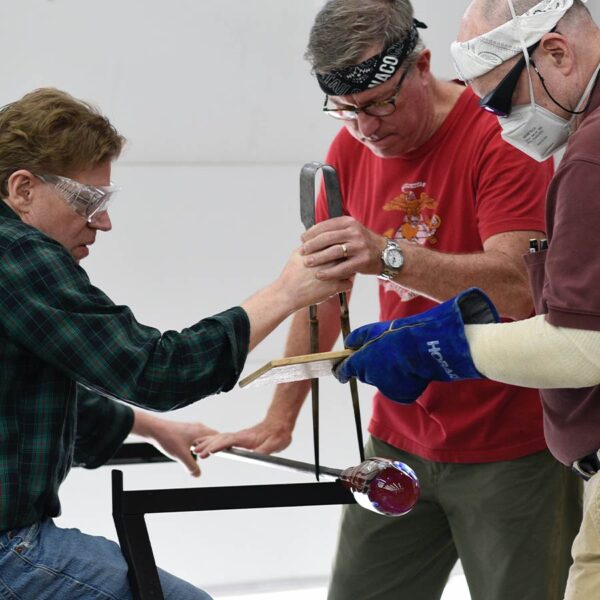 Glass Blowing Matriculation: Creating Vessels & Shapes from Molten Glass with Dave & Bryan Lee April 28-May 2, 2025 - Image 6
