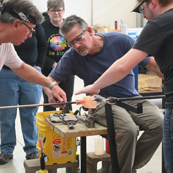 Intermediate Glass Blowing with Yashodhar Reddy May 5-9, 2025 - Image 4