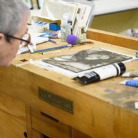 Print Making: Exploring Layers, Textures, Patterns & Color with Julie Dhondt May 17-18, 2025