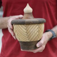 Segmented Herringbone: Cut, Glue, Cut, Glue, Cut, Glue, Turn with Eli Polite June 9-13, 2025