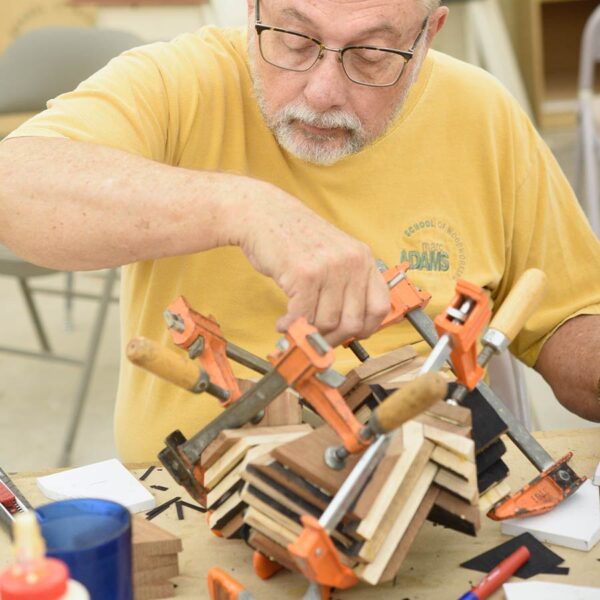 Segmented Herringbone: Cut, Glue, Cut, Glue, Cut, Glue, Turn with Eli Polite June 9-13, 2025 - Image 3