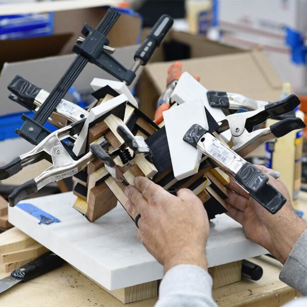 Segmented Herringbone: Cut, Glue, Cut, Glue, Cut, Glue, Turn with Eli Polite June 9-13, 2025 - Image 7