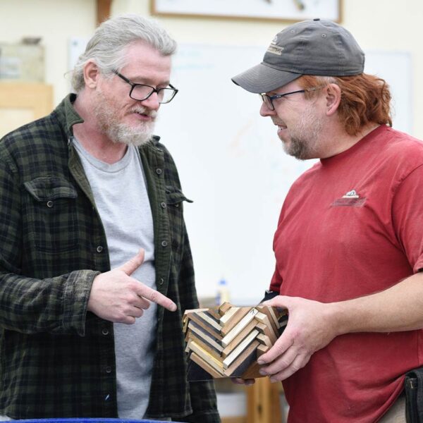 Segmented Herringbone: Cut, Glue, Cut, Glue, Cut, Glue, Turn with Eli Polite June 9-13, 2025 - Image 8