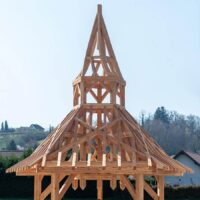 Mastering a Twisted Tradition: The Art & Secret of Twisted Spires in Timber Framing with Patrick Moore July 7-11, 2025