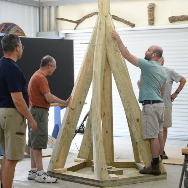 Mastering a Twisted Tradition: The Art & Secret of Twisted Spires in Timber Framing with Patrick Moore July 7-11, 2025 - Image 6