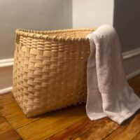 Weaving a Big Laundry Hamper Basket with Janine Wang July 12-13, 2025