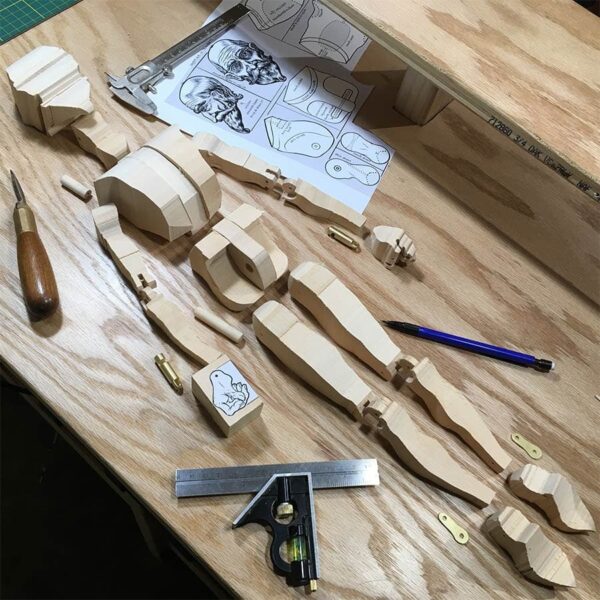 Complete Woodcarving & Joint Making for Marionettes & Dolls with Geahk Burchill September 29-October 3, 2025 - Image 2