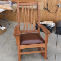 Building a Craftsman Style Rocking Chair with Frank Strazza July 6-12, 2026 (7 day)