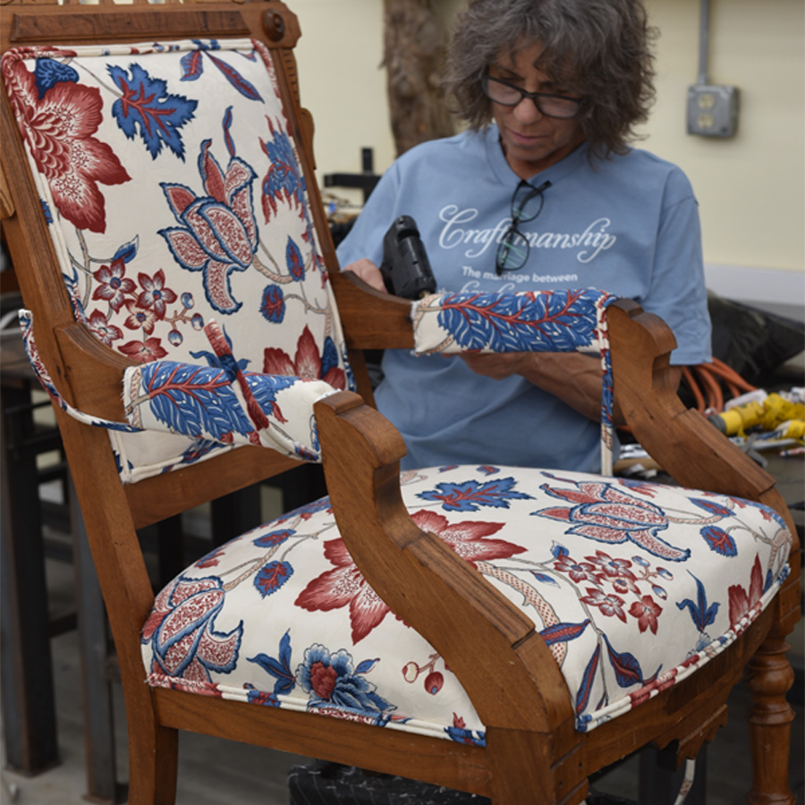 Traditional Upholstery: The Art of Hand-Stitched Stuffing with Kim Newell August 10-14, 2026 - Image 5