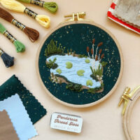 Stitched Landscape: Bring Your Own Landscape to Life with Needle & Thread with Melissa Galbraith September 14-18, 2026