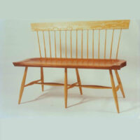 Make a Contemporary Designed Windsor Settee with David Wright September 21-27, 2026 (7 day)