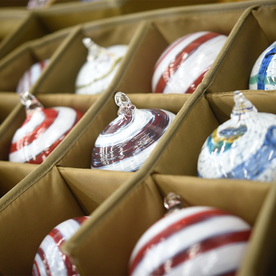 Making Glass Ornaments for the Holidays with Chad Balster October 17-18, 2026